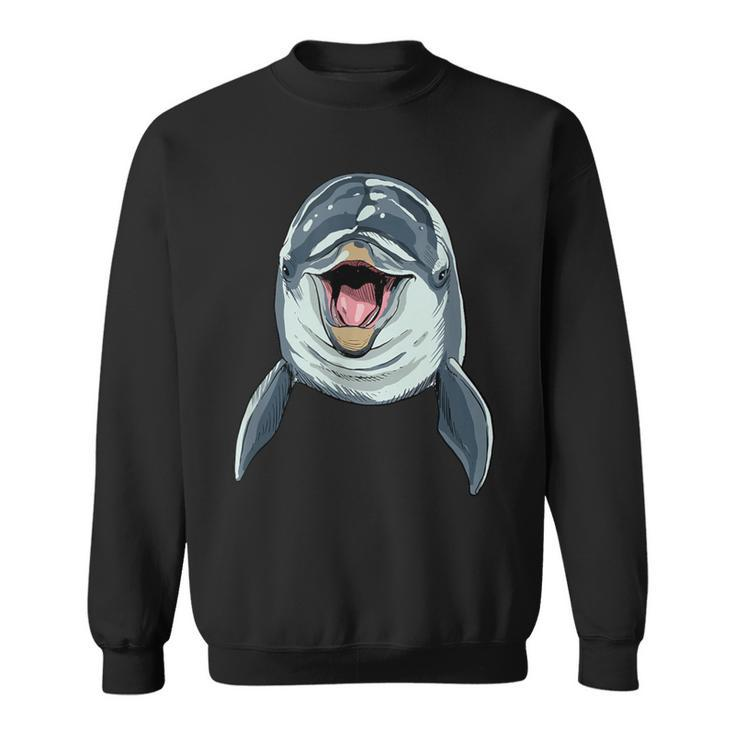 Dolphin Sea Animal Whale Marine Biology Dolphin Lover Sweatshirt