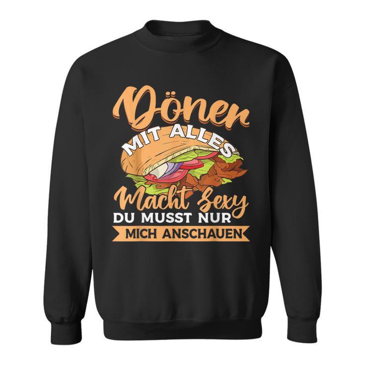 Doner Kebab Power Sexy Sweatshirt