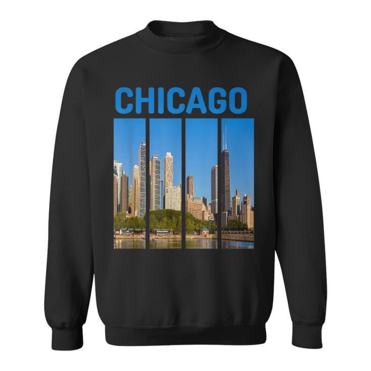 Downtown Chicago Skyline Souvenirs State Illinois Sweatshirt