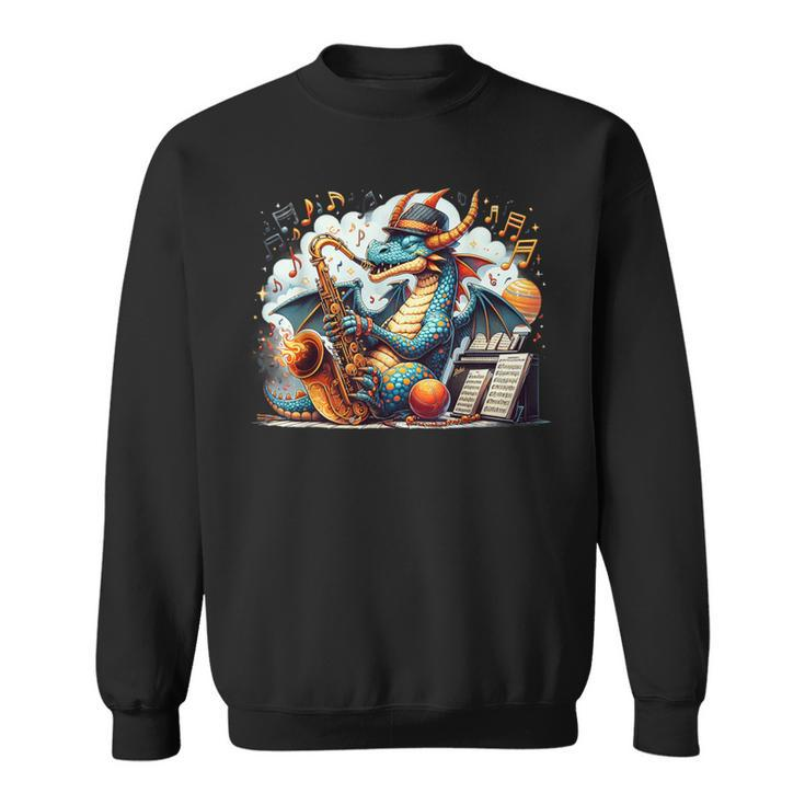 Dragons With The Soulful Sound Of Jazz Sweatshirt