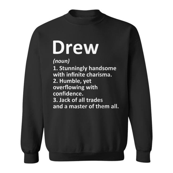 Drew Definition Personalized Name Birthday Idea Sweatshirt