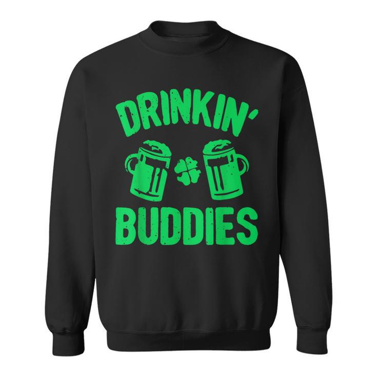 Drinking Buddies Irish Proud St Patrick's Day Womens Sweatshirt