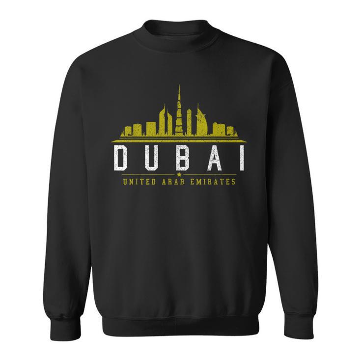 Dubai Skyline United Arab Emirates Uae Sweatshirt