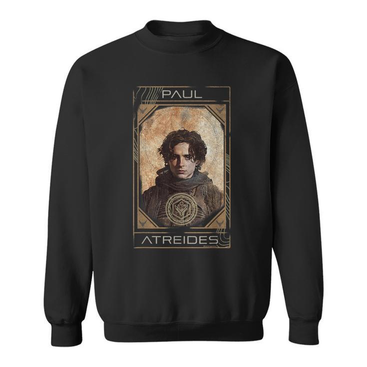 Dune Paul Atreides Tarot Card Sweatshirt