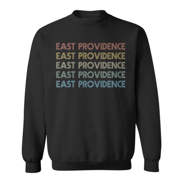 East Providence Rhode Island Pride Vintage State Ri Sweatshirt