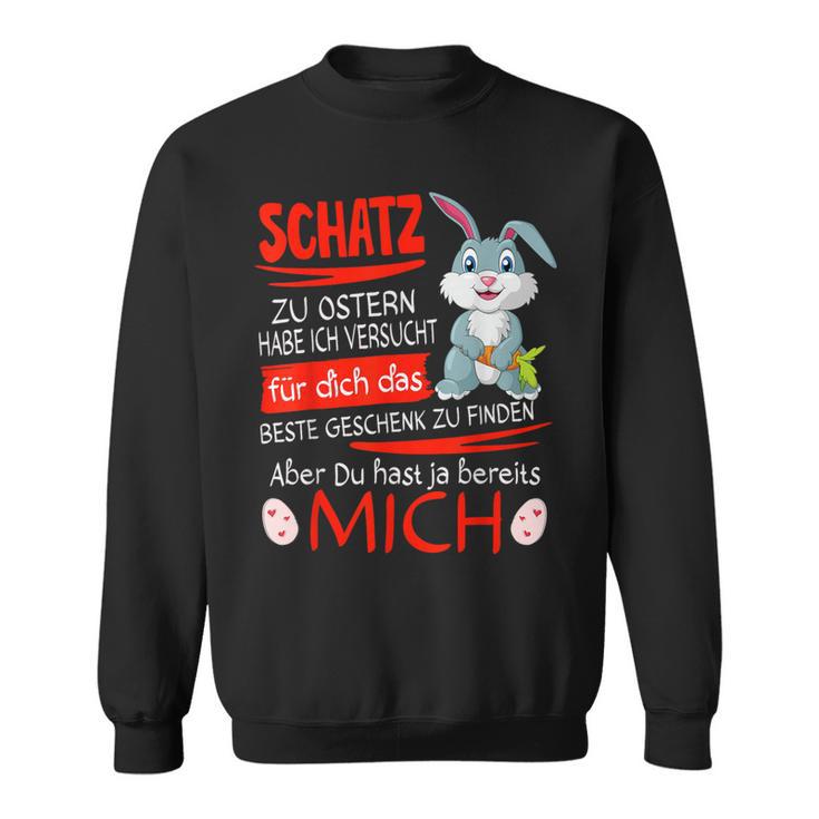 Easter Bunny Schatz Ich Habeersucht Partner Rabbit Man & Frau Sweatshirt