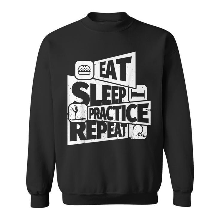 Eat Sleep Balance Beam Repeat Balance Beam Sweatshirt