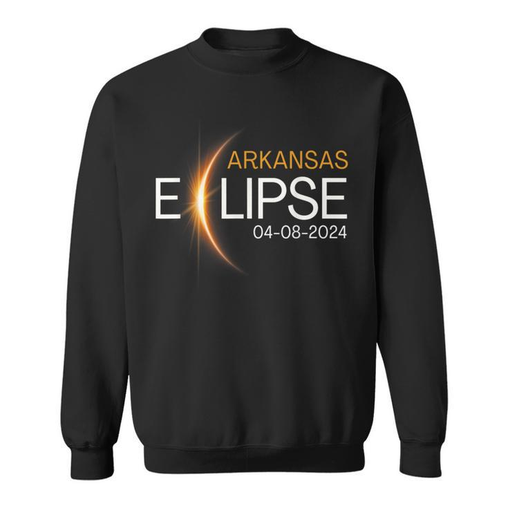 Eclipse 2024 Arkansas Totality Eclipse Arkansas Solar 2024 Sweatshirt