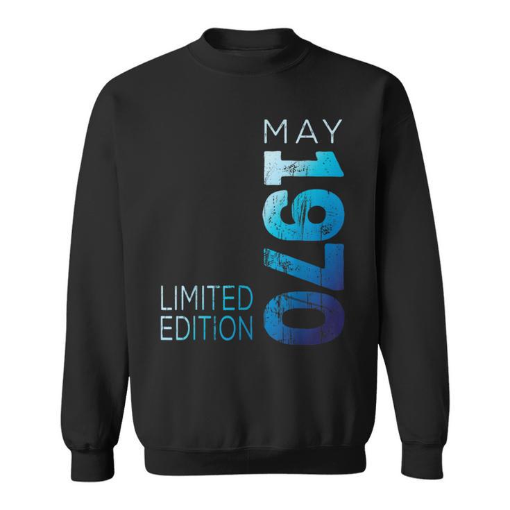 Edición Limitada Mayo 1970 Retro 1970Intage Año 1970 Camisa de entrenamiento