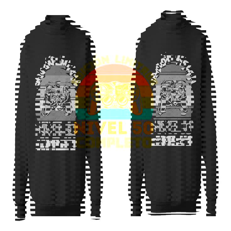 Edición Limitada Nivel 50 Completo Gamer Cumpleaños 50 Años Camisa de entrenamiento