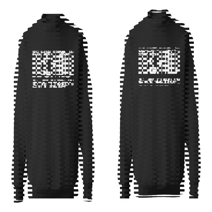 El Techno Es Mi Terapia Music Rave Festival Camisa de entrenamiento