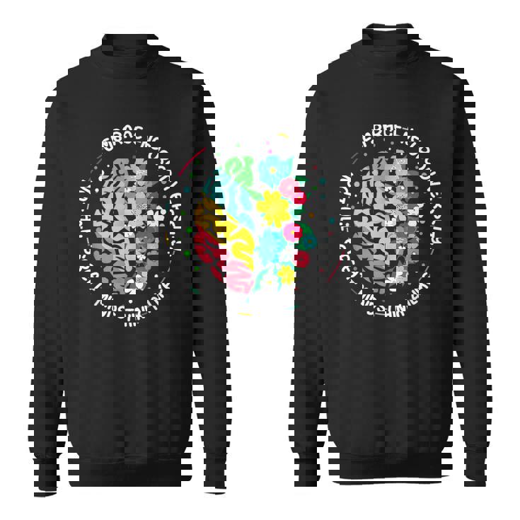 Embrace Neurodiversity Brain Autism Awareness Adhd Autistic Sweatshirt