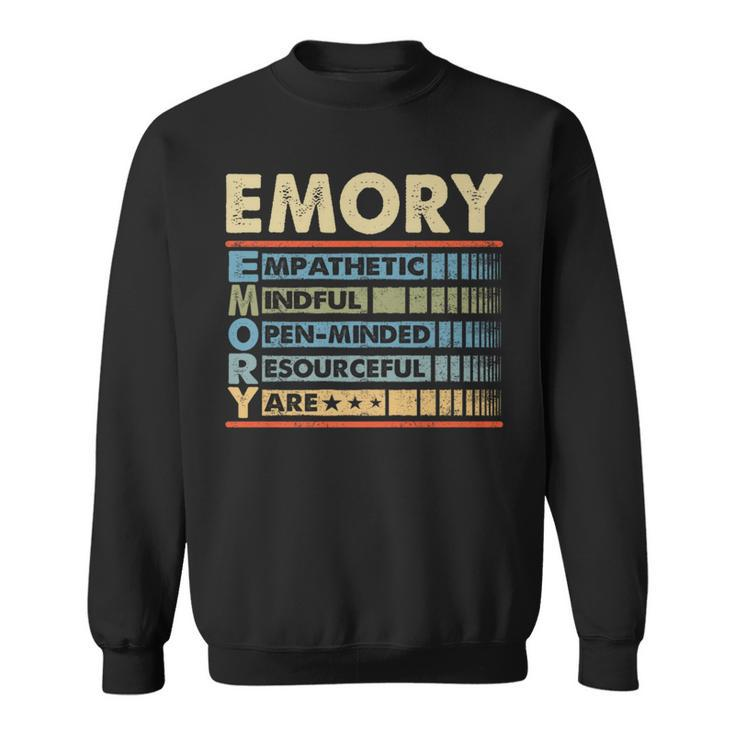 Emory Family Name Emory Last Name Team Sweatshirt