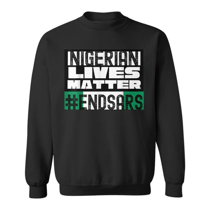 End Sars Black Lives Matter Political Protest Equality Sweatshirt