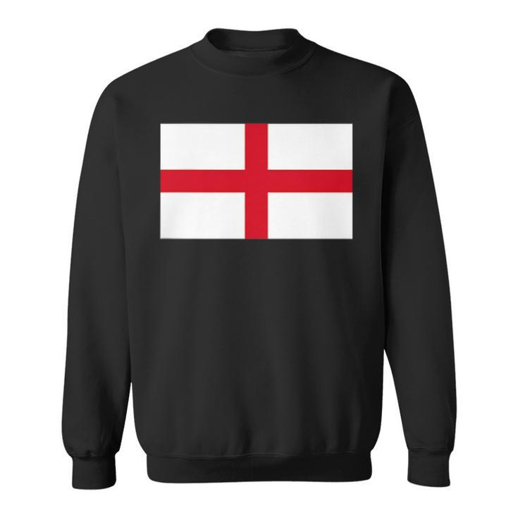 England Flag British Uk English Cross Flags Women Sweatshirt