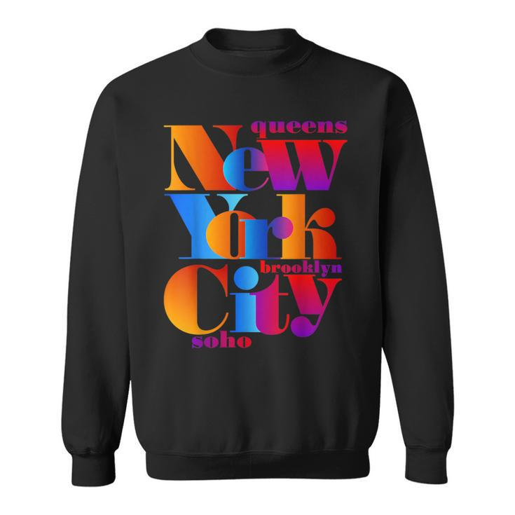 Enjoy Wear New York City Fashion Graphic New York City Sweatshirt