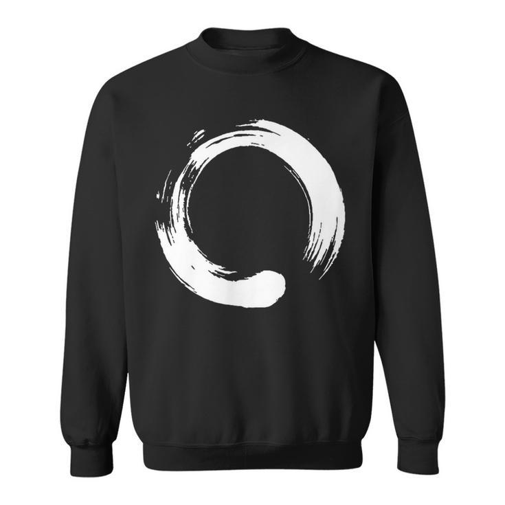 Enso Zen Circle Symbol Buddhism Buddha Meditation Yoga Sweatshirt