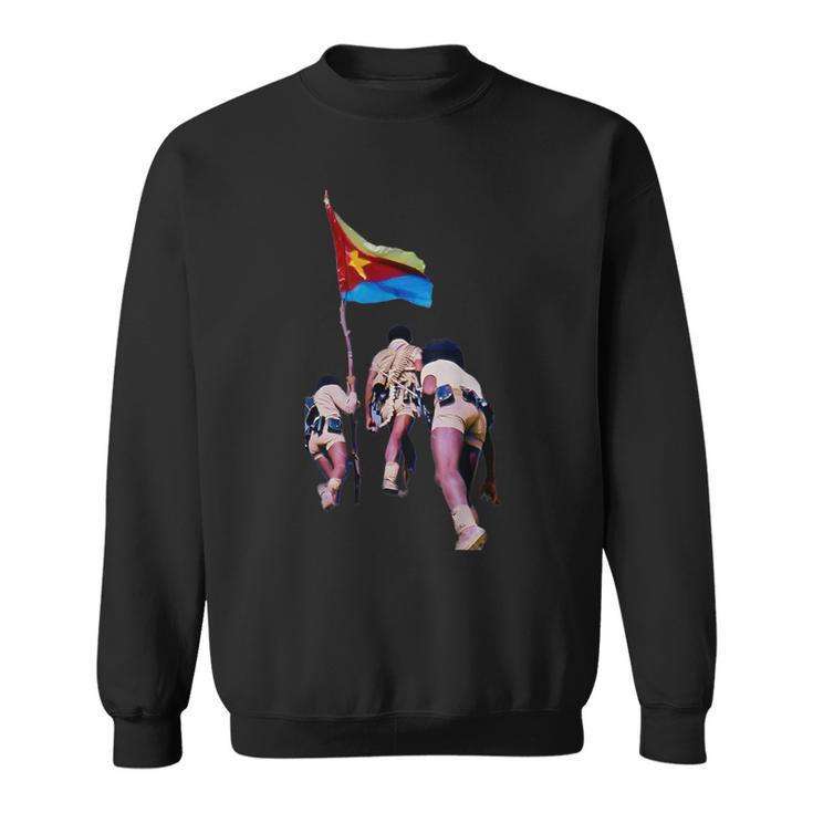 Eritish Flag Blue Sweatshirt