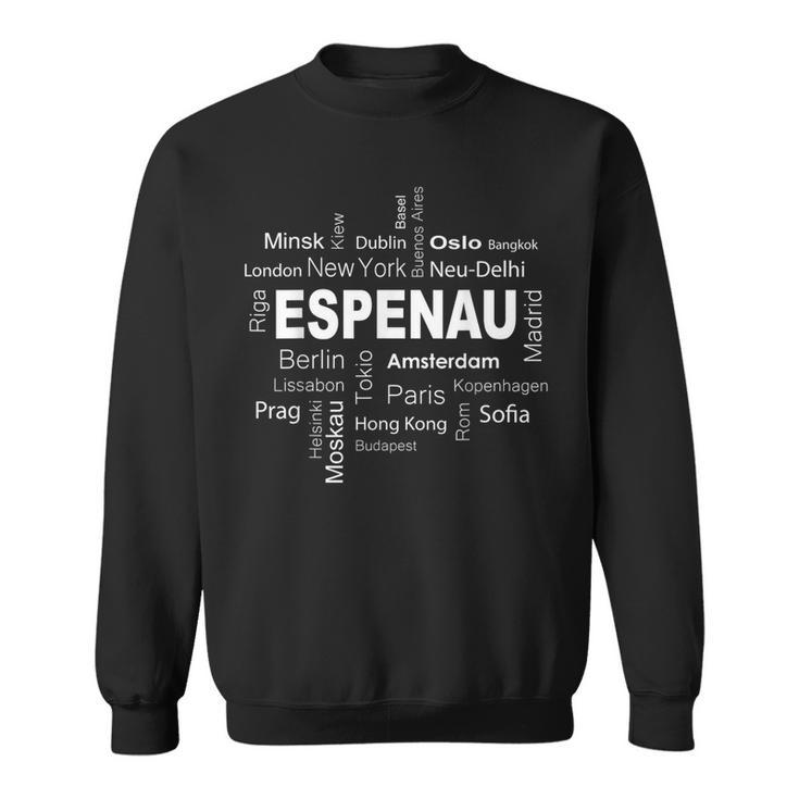 Espenau New York Berlin Espenau Meine Hauptstadt Black Sweatshirt