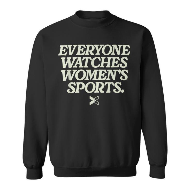Everyone Watches Women's Sports Zip Sweatshirt
