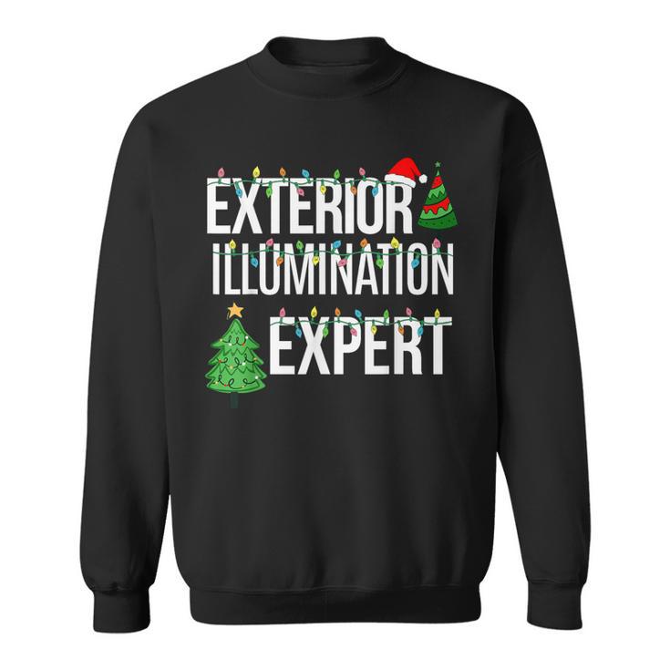 Exterior Illumination Expert Light Decorator Sweatshirt