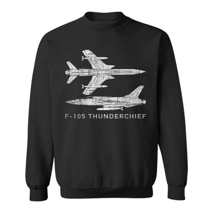 F-105 Thunderchief Fighter-Bomber Plane Sweatshirt