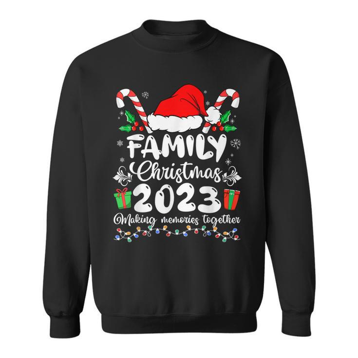 Family Christmas 2023 Matching Squad Santa Elf Xmas Sweatshirt