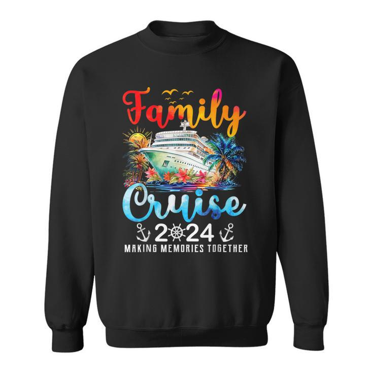 Family Cruise Matching Family Cruise Ship Vacation Trip 2024 Sweatshirt