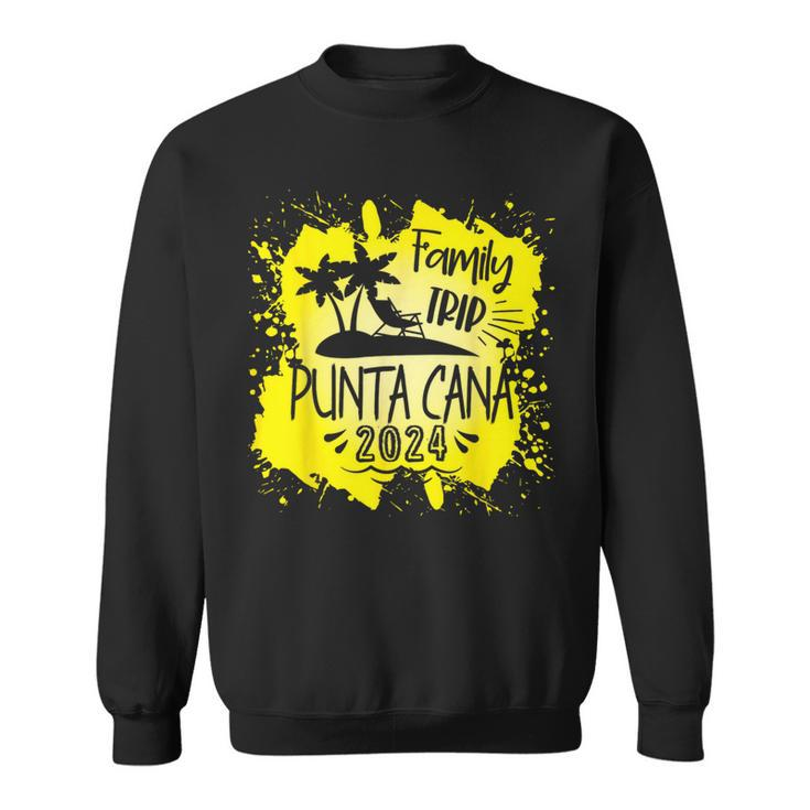 Family Trip Punta Cana 2024 Vacation Trip 2024 Matching Sweatshirt