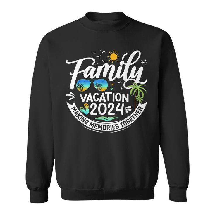 Family Vacation 2024 Beach Matching Summer Vacation 2024 Sweatshirt