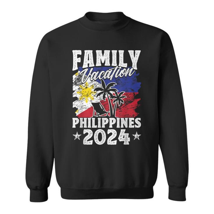 Family Vacation Philippines 2024 Beach Summer Vacation Sweatshirt
