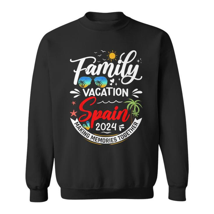 Family Vacation Spain 2024 Matching Vacation 2024 Sweatshirt