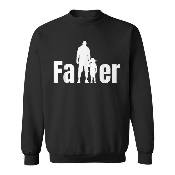 Father And Daughter Cute Christmas From Daughter To Dad Sweatshirt