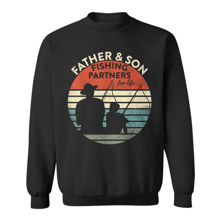 Fathers Day Fishing For Dad Fathers Day From Son Fishing Sweatshirt