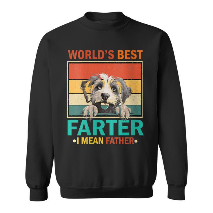 Father's Day Worlds Best Farter Ever I Mean Father Dog Sweatshirt