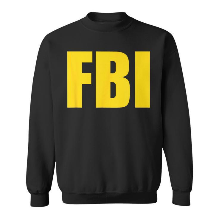 Fbi Federal Bureau Of Investigation Logo Sweatshirt