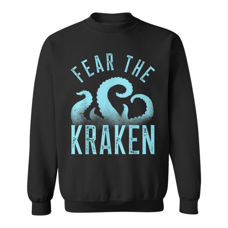 Fear The Kraken Vintage Kraken Tentacles Octopus Kraken Sweatshirt