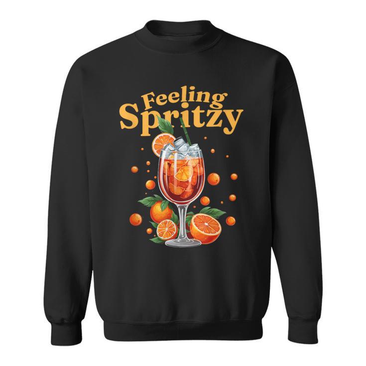 Feeling Spritzy Prost Auf Den Spritzigen Genuss Sweatshirt