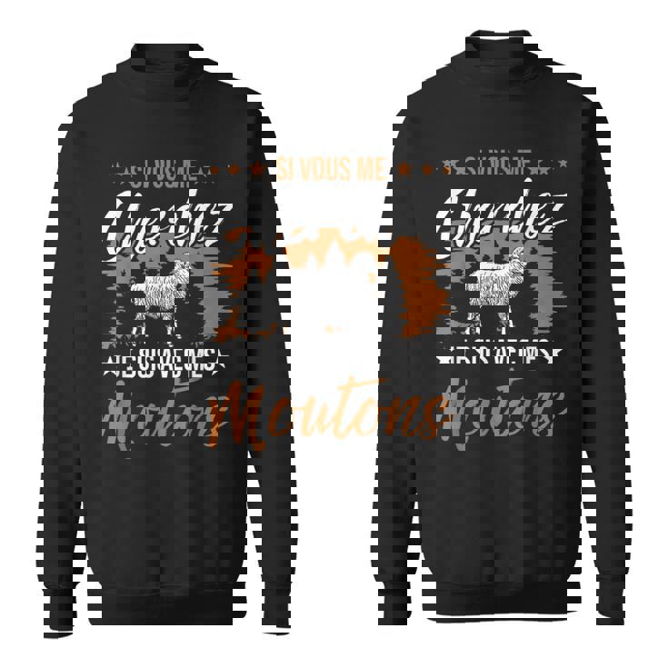 Fermier Animaux De Ferme J'aime Mes Moutons Sweater e