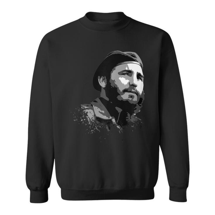 Fidel Castro Cuba Revolution Latin America T-shirt à manches longues