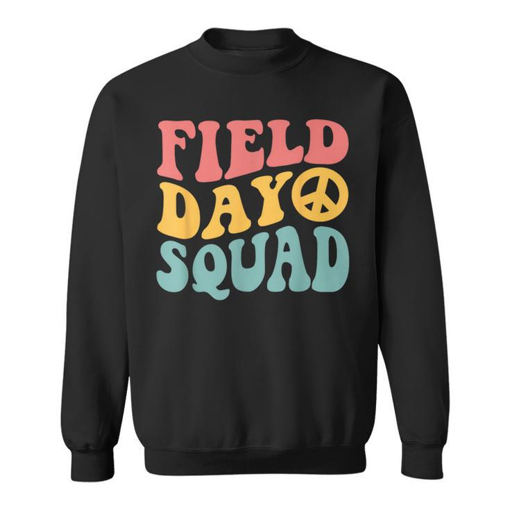 Field Day Squad Retro 70'S Happy Last Day Of School Sweatshirt