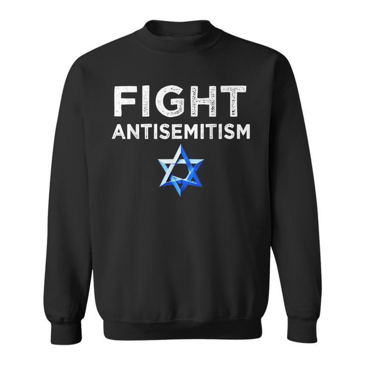 Fight Antisemitism Stop The Hate Jewish Sweatshirt