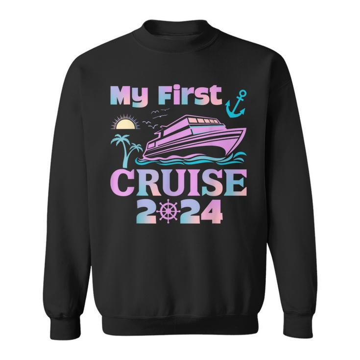 My First Cruise 2024 Matching Family Cruise Sweatshirt