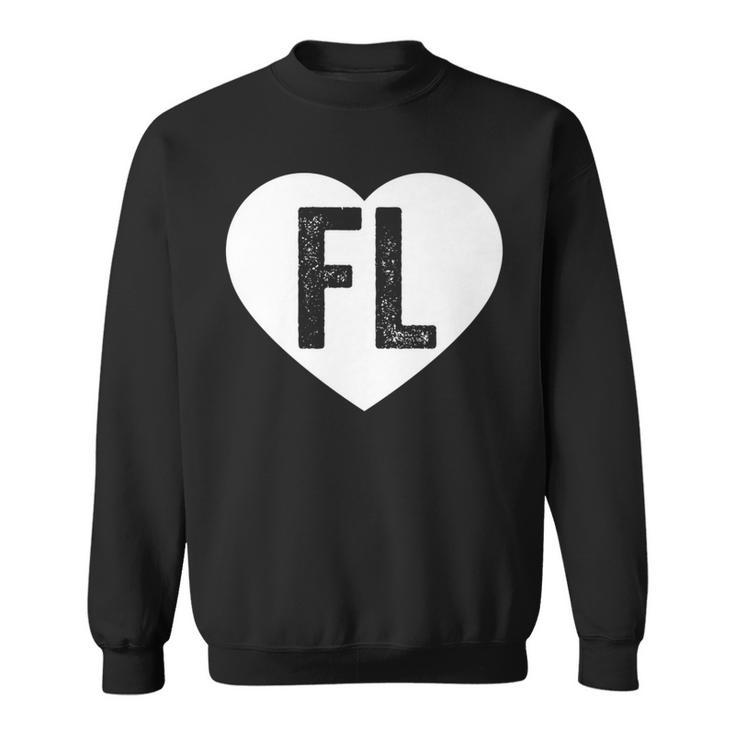 Florida Heart Hometown State Pride Love Sweatshirt