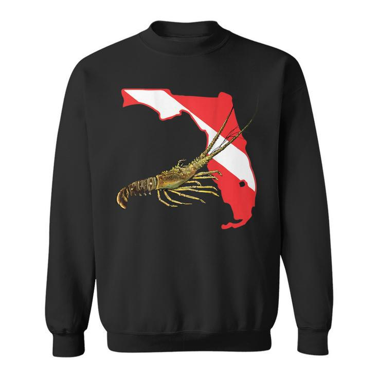Florida Lobster Dive Sweatshirt