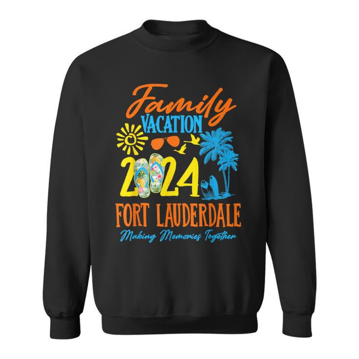 Fort Lauderdale Florida Vacation 2024 Matching Family Group Sweatshirt
