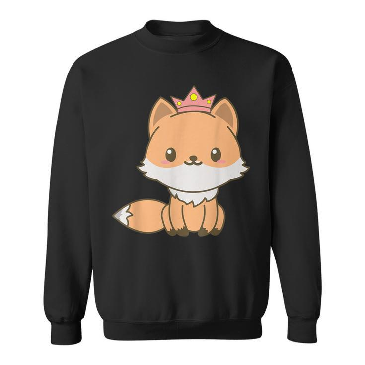 Fox Prince Cute Animal Christmas Sweatshirt