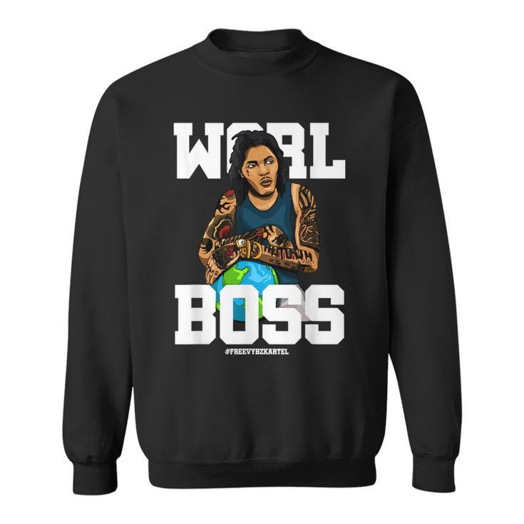 Free Worl Boss Kartel Music Lover Sweatshirt