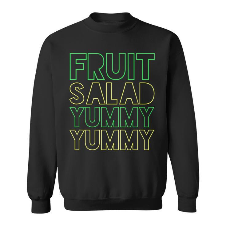 Fruit Salad Yummy Neon T Sweatshirt