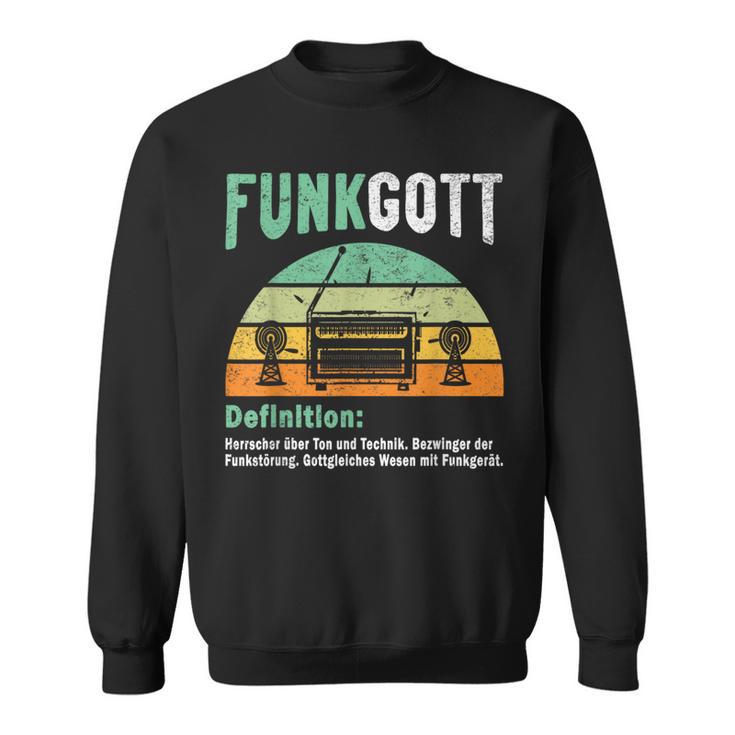 Funkgott Definition Spark Amateur Radio S Sweatshirt